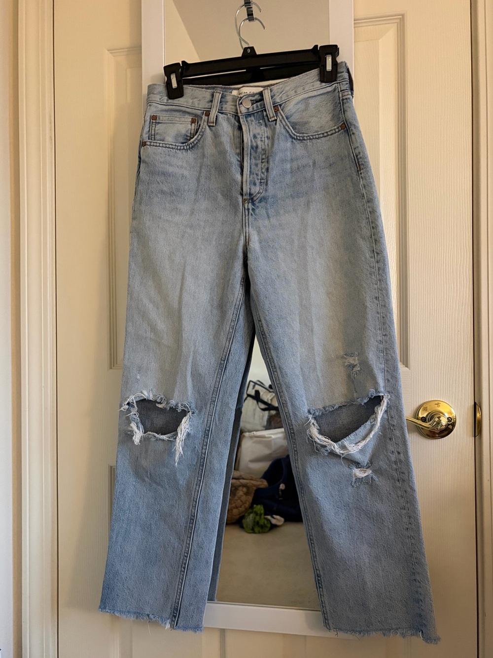 Aritzia Denim Forum Joni High Rise Loose 25w